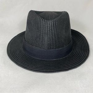 Scala Classic Fedora Front Pinch Diamond Crown Hat